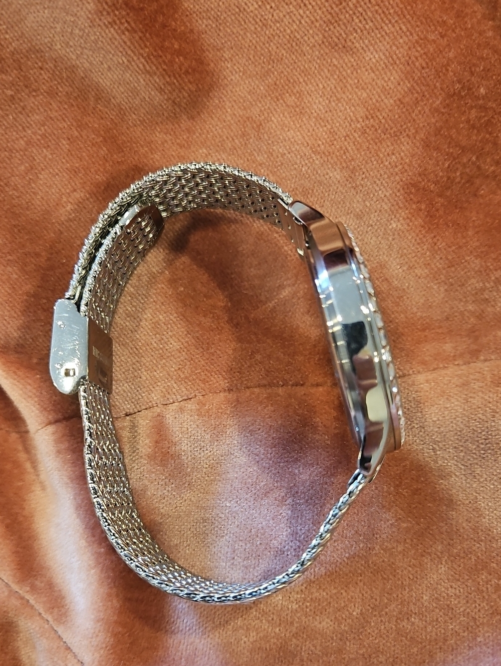 Guess Silver Rhinestone Watch EUC - Picture 7 of 9
